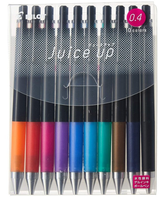 Pilot Juice Up Gel Pen 0.4mm Everyday Assorted 10 Pack