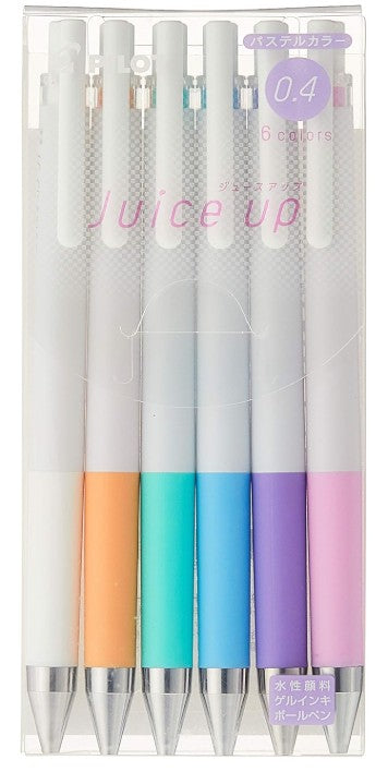 Pilot Juice Up Gel Pen 0.4mm Pastel Assorted 6 Pack