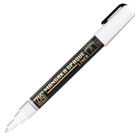 Zig Mangaka Opaque Liner - White