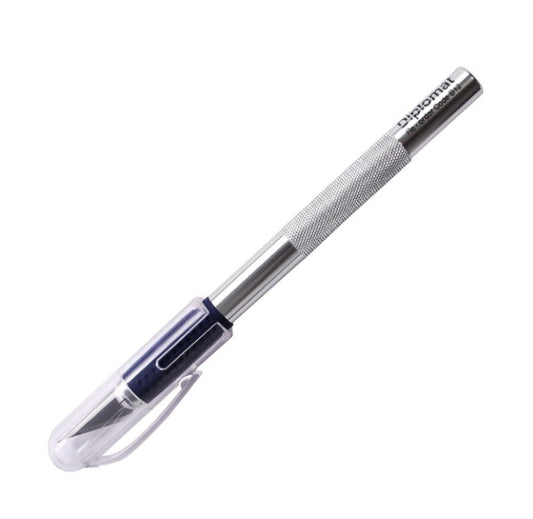 Diplomat Hobby Grip Scalpel with Safety Cap - B12