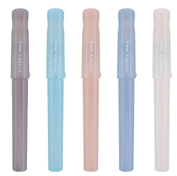 Pilot Kakuno Madoromi Fine Fountain Pen Light Blue