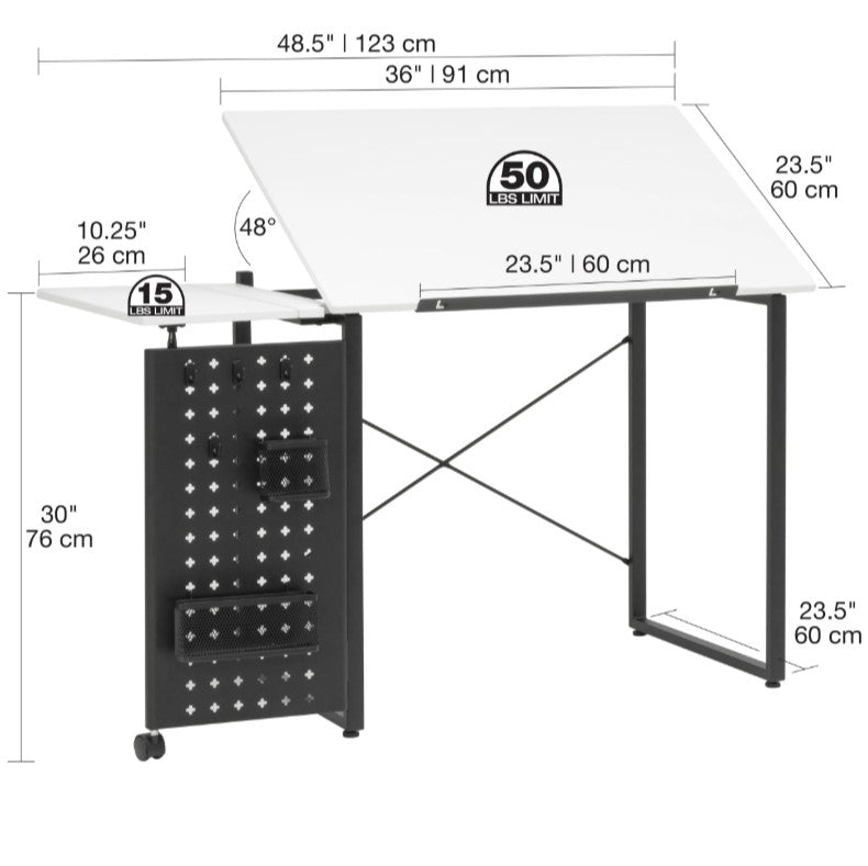 Artfusion Pivot Panel Craft Table - 1 AVAILABLE IN STORE ONLY