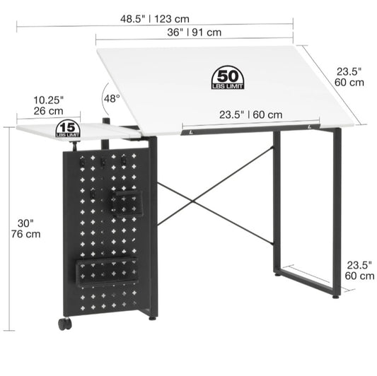 Artfusion Pivot Panel Craft Table - 1 AVAILABLE IN STORE ONLY