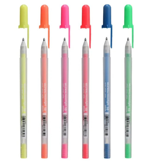 Gelly Roll Moonlight Fluorescent 6pc Set
