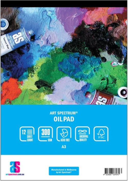 Art Spectrum Oil Paper Pad 300gsm A3