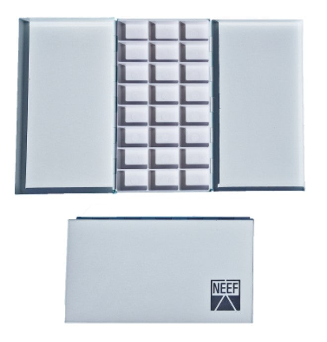 Neef Steel Metal Palette 24 Wells White