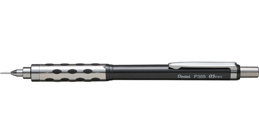 Pentel Stein Black Mechanical Pencil 0.5mm P365