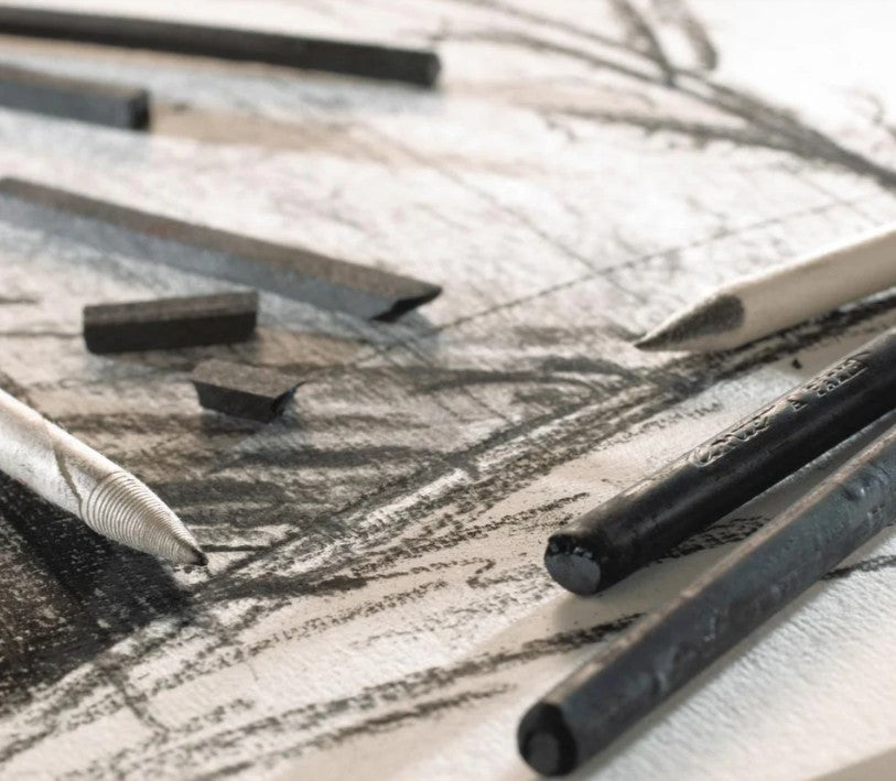 Conte Crayon Black B Colours - Set 12