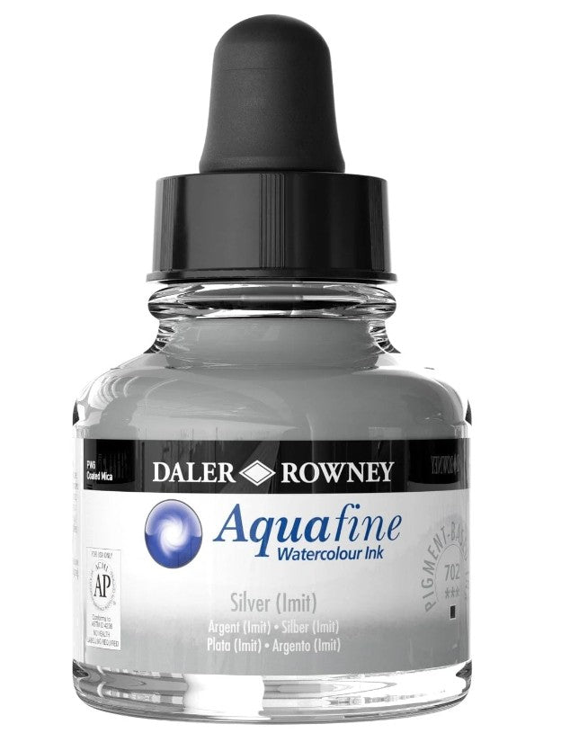 Daler Aquafine Ink 29.5ml 702 Silver (Imitation)