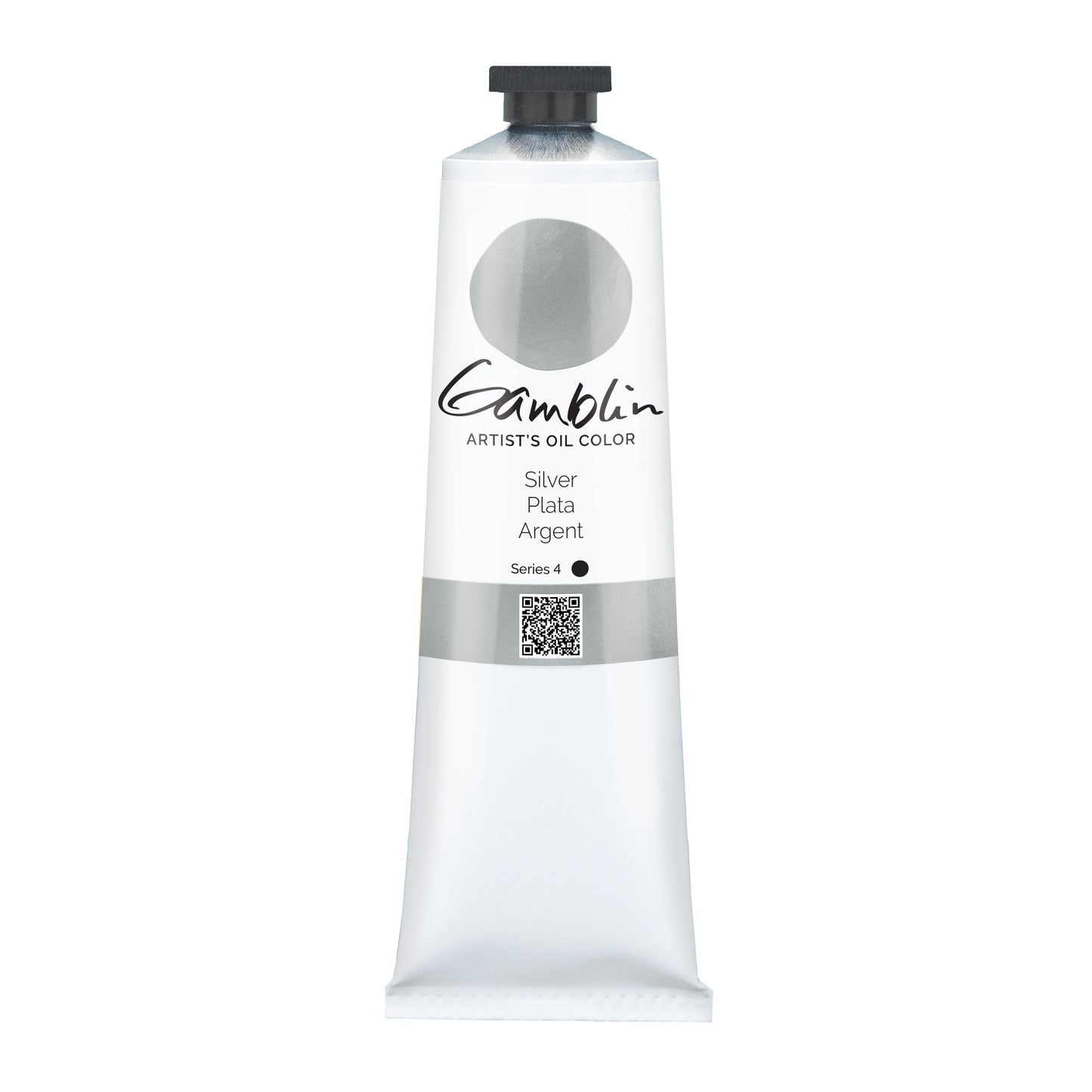 Gamblin Artist Oil 150ml Series 4 Silver