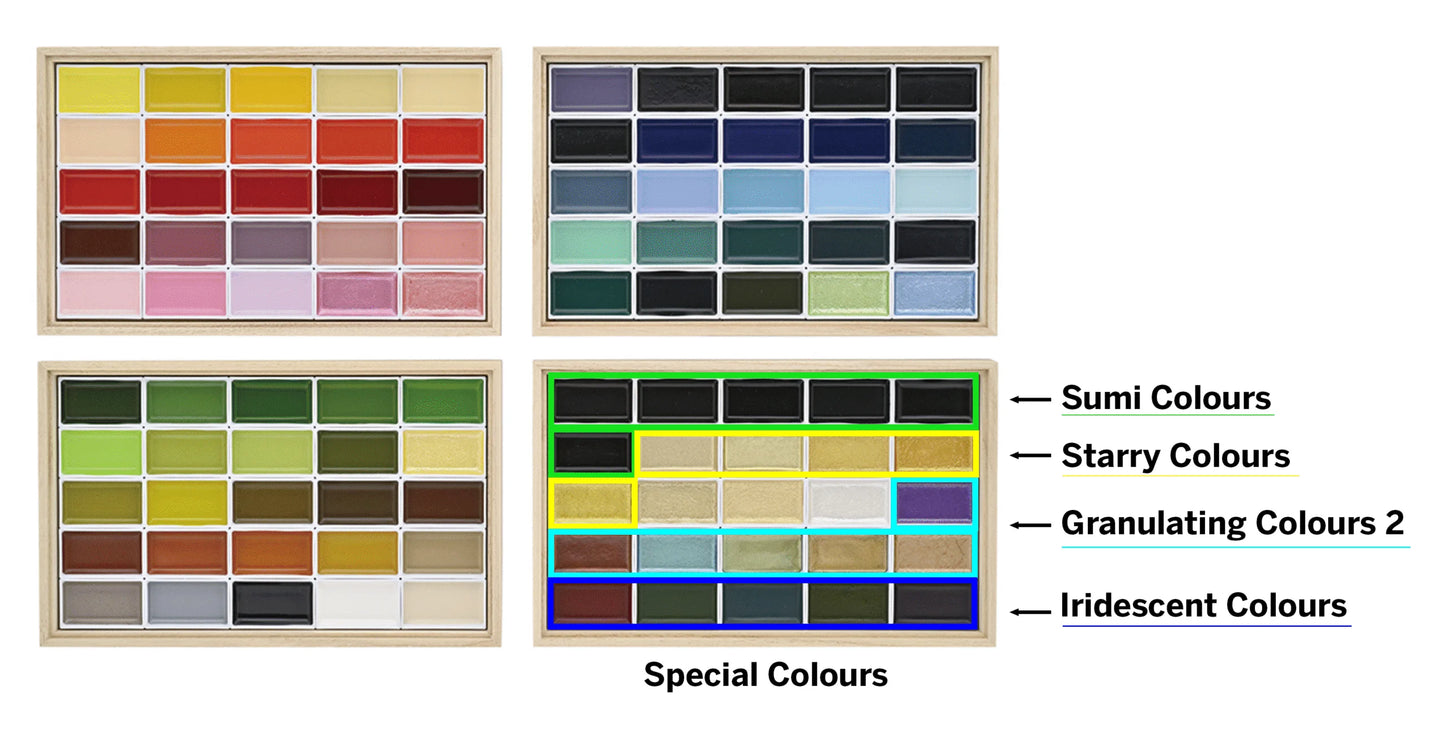 Kuretake Gansai Tambi 100 Colour Set 4