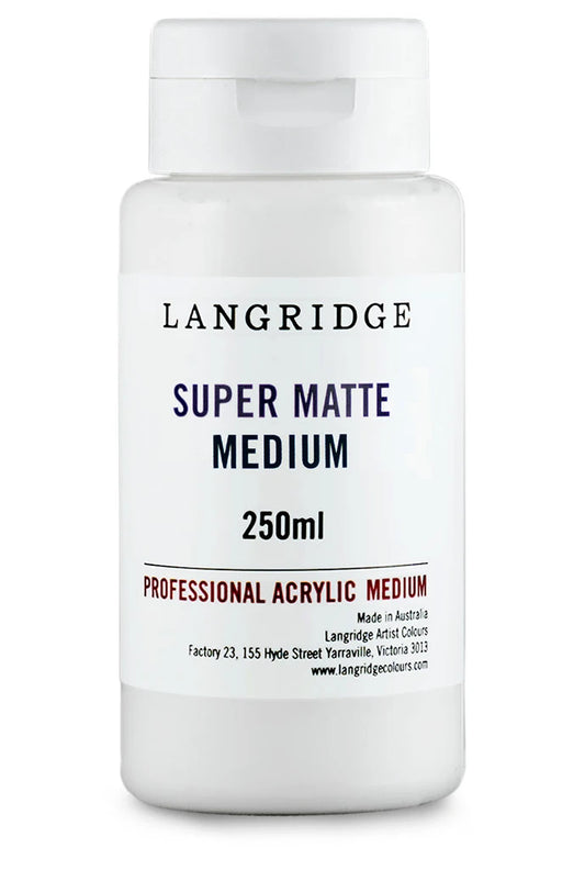 Langridge Acrylic Super Matte Medium 250ml