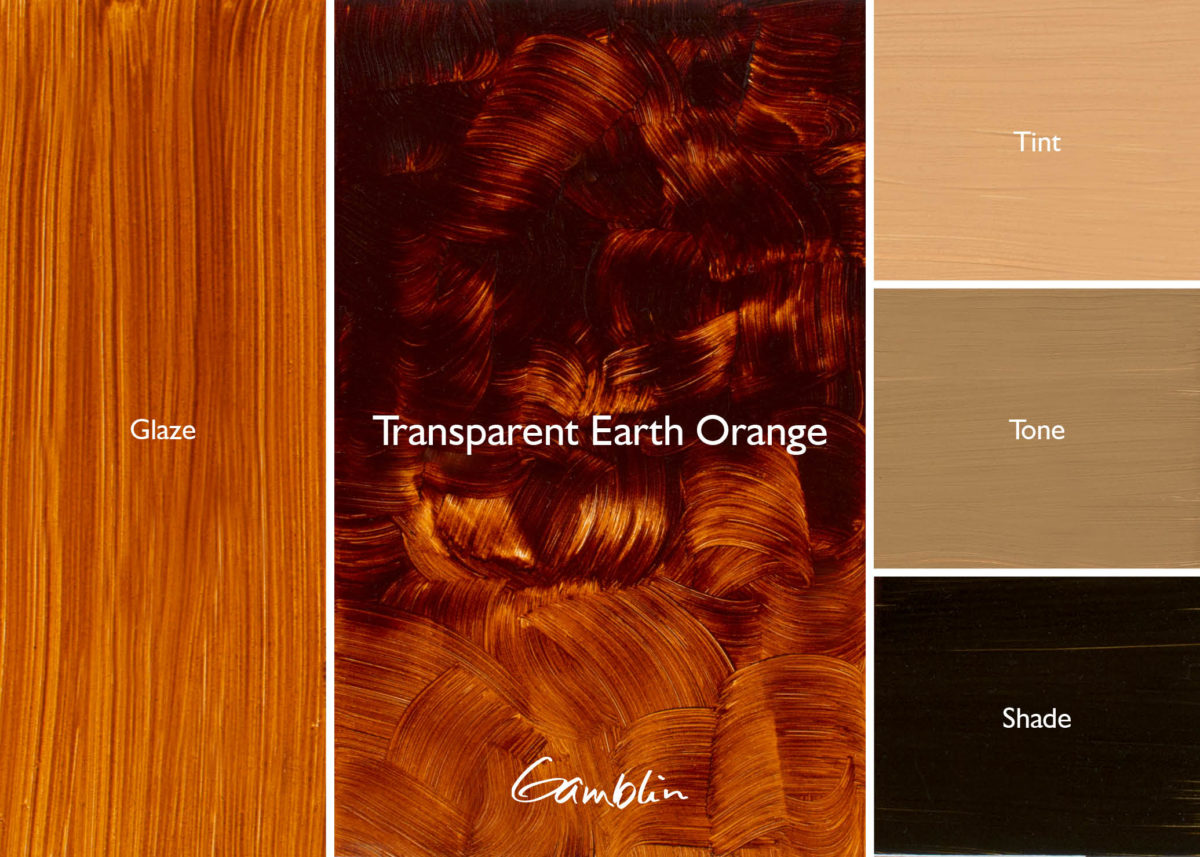 Gamblin Artist Oil Mineral 150ml Series 3 Transparent Earth Orange