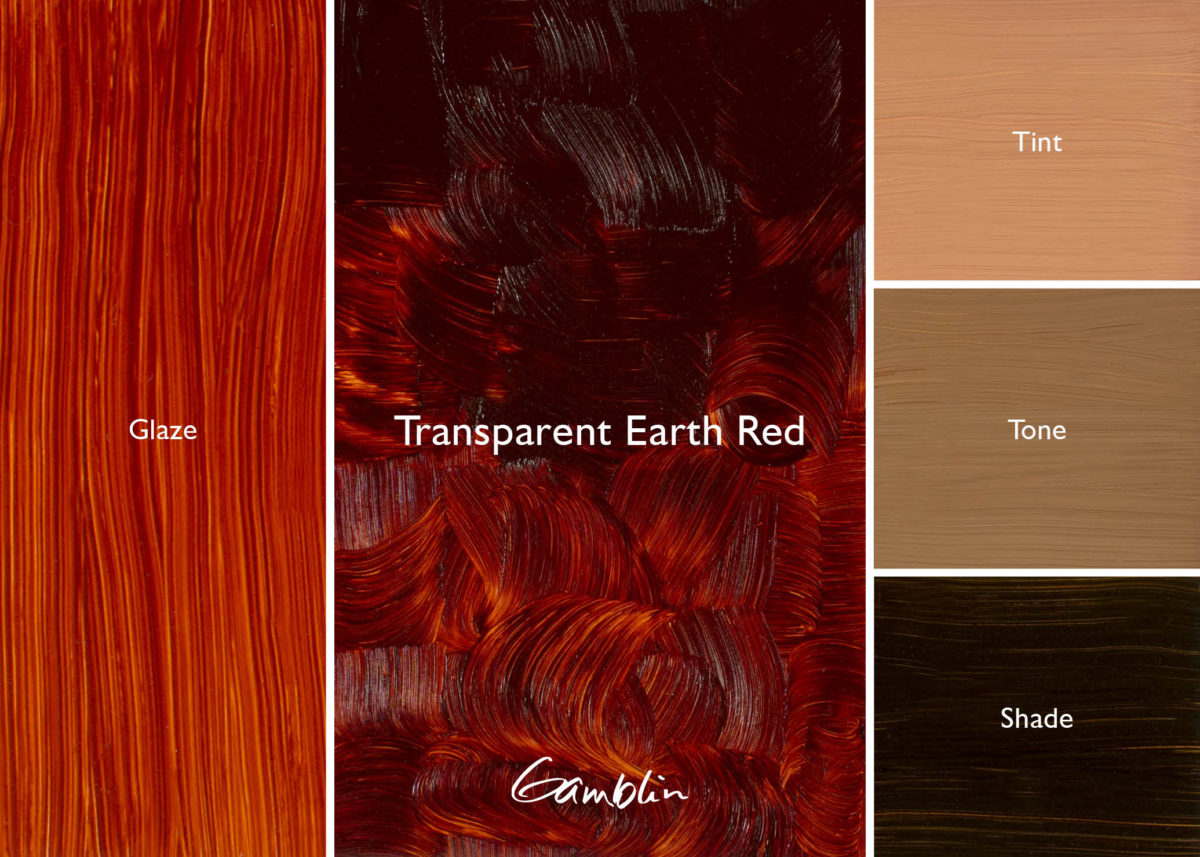 Gamblin Artist Oil Mineral 150ml Series 3 Transparent Earth Red