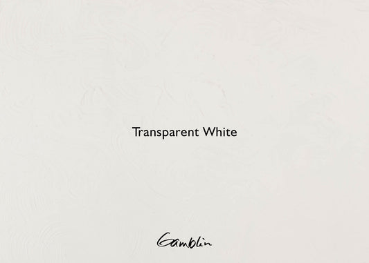 Gamblin 1980 Oil Colour 37ml Series 1 Transparent White