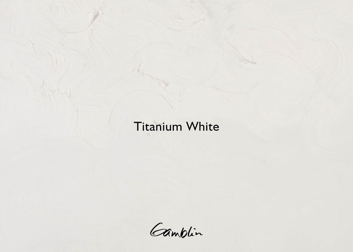 Gamblin 1980 Oil Colour 150ml Titanium White