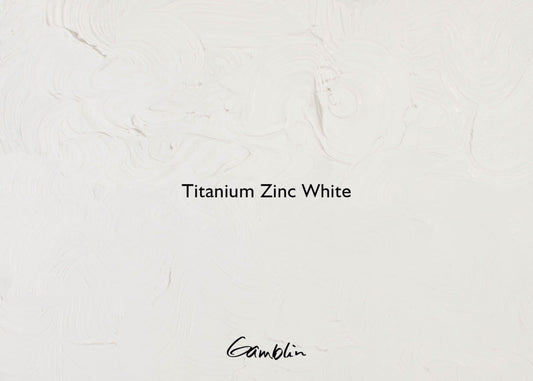 Gamblin Artist Oil 37ml Series 1 Titanium Zinc White