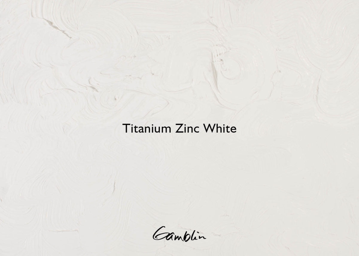 Gamblin Artist Oil 37ml Series 1 Titanium Zinc White