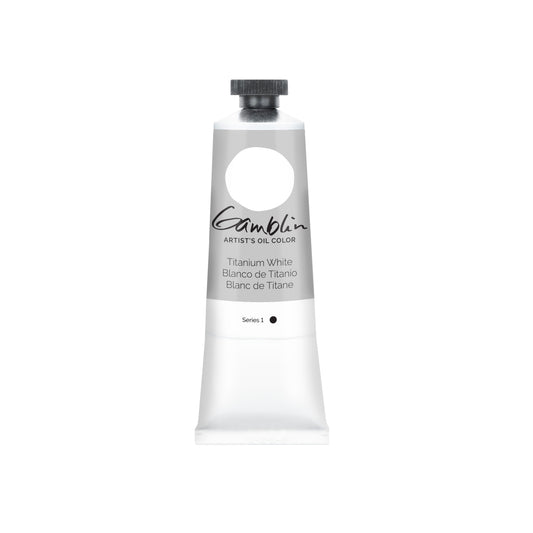 Gamblin Artist Oil 37ml Series 1 Titanium White