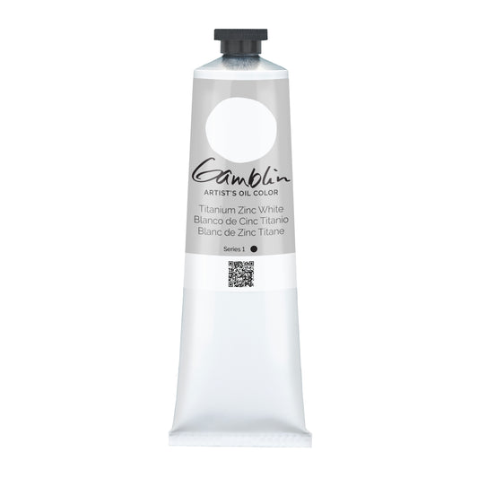 Gamblin Artist Oil 150ml Series 1 Titanium Zinc White