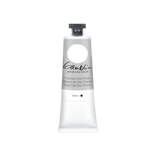 Gamblin Artist Oil 37ml Series 1 Titanium Zinc White
