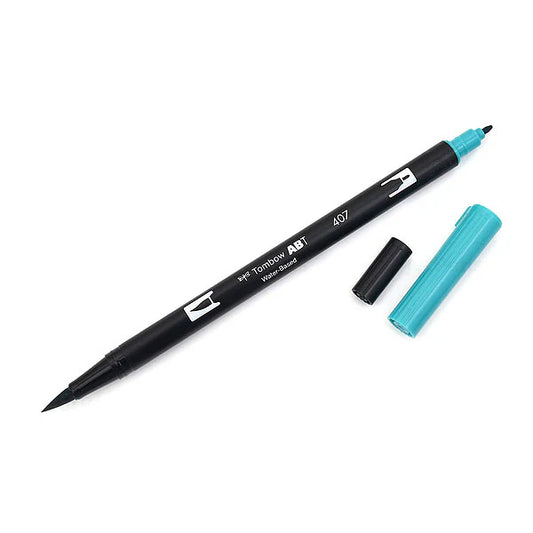 Tombow Dual Brush Pen 407 Tiki Teal