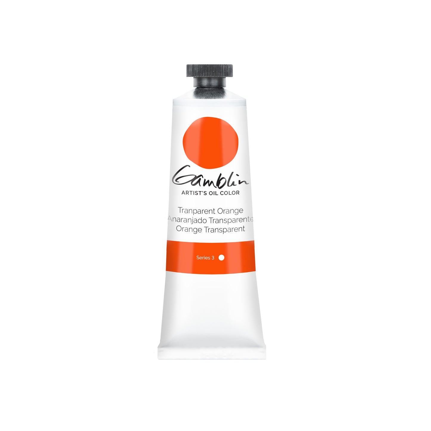 Gamblin Artist Oil 37ml Series 3 Transparent Orange