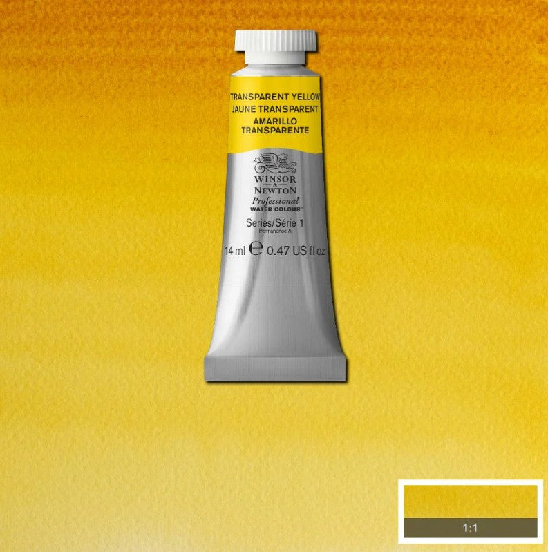 Winsor & Newton Artists' Watercolour 14ml Transparent Yellow