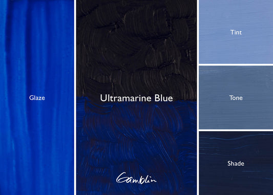 Gamblin 1980 Oil Colour 37ml Series 2 Ultramarine Blue