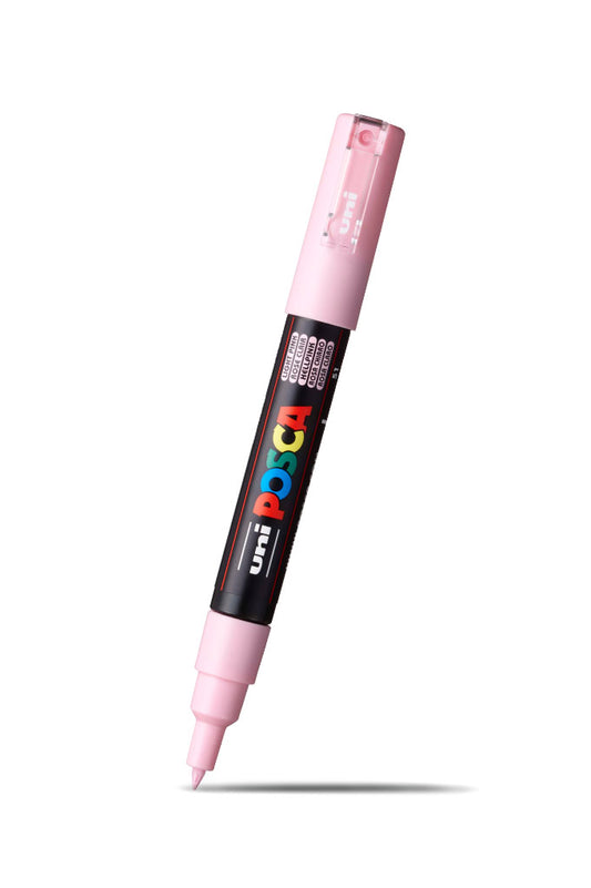 Uni Posca PC-1M Extra Fine 0.7mm Tip Light Pink