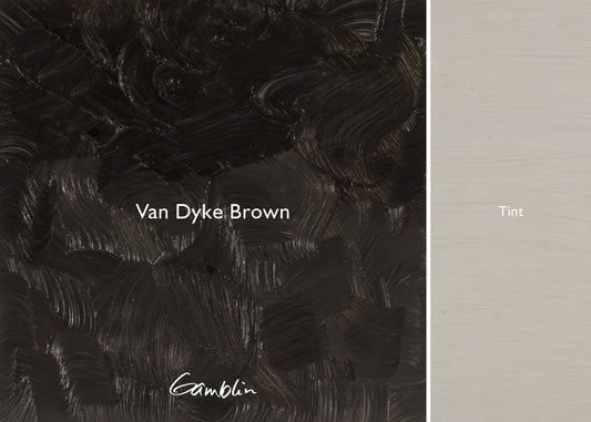 Gamblin 1980 Oil Colour 150ml Van Dyke Brown