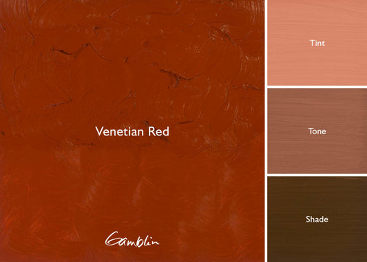 Gamblin Artist Oil 37ml Series 1 Venetian Red
