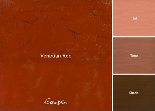 Gamblin 1980 Oil Colour 37ml Series 1 Venetian Red