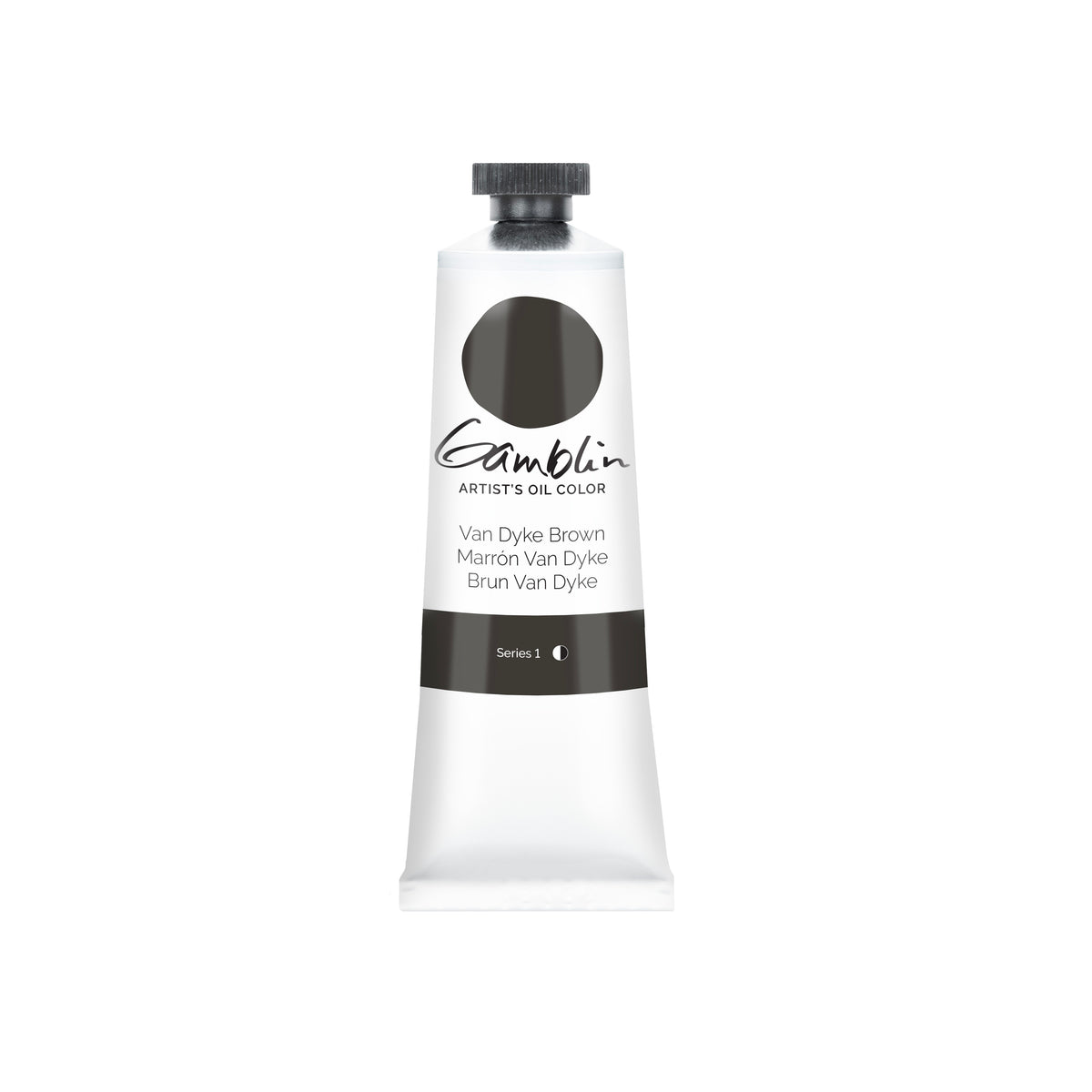 Gamblin Artist Oil 37ml Series 1 Van Dyke Brown