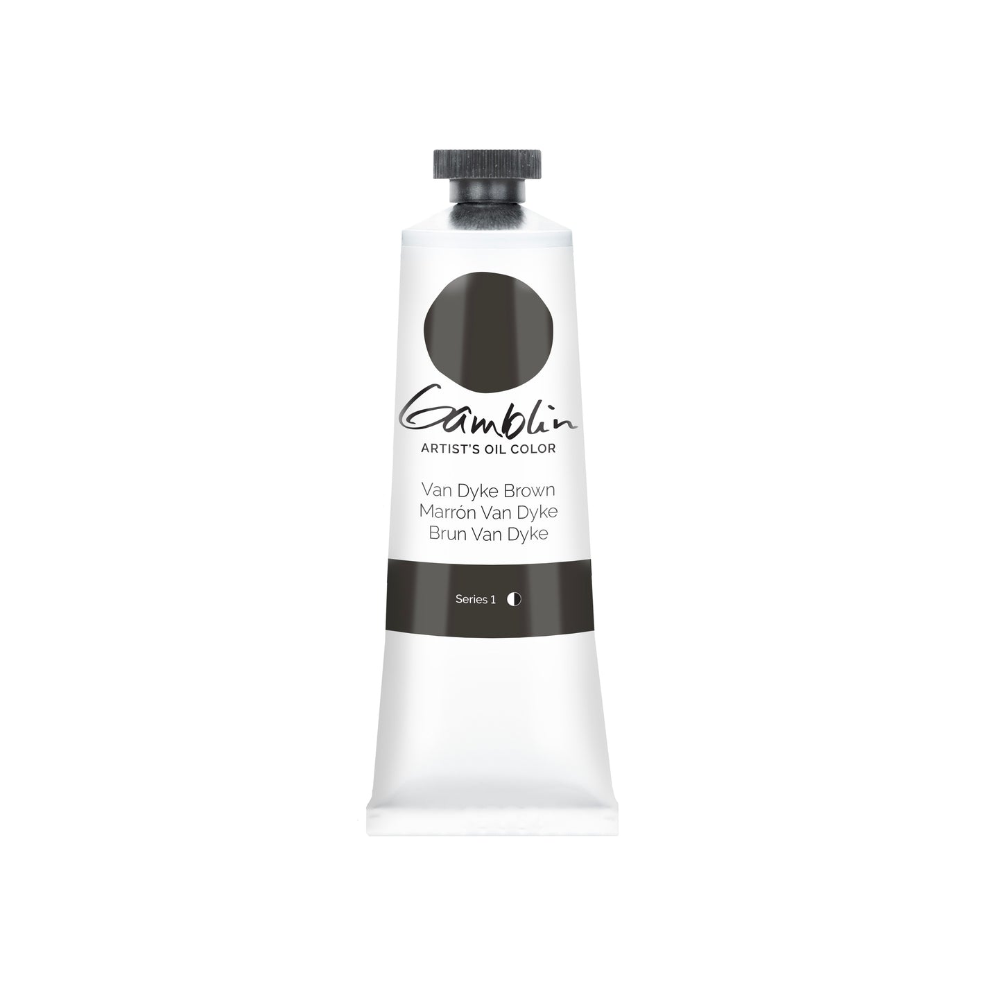 Gamblin Artist Oil 37ml Series 1 Van Dyke Brown