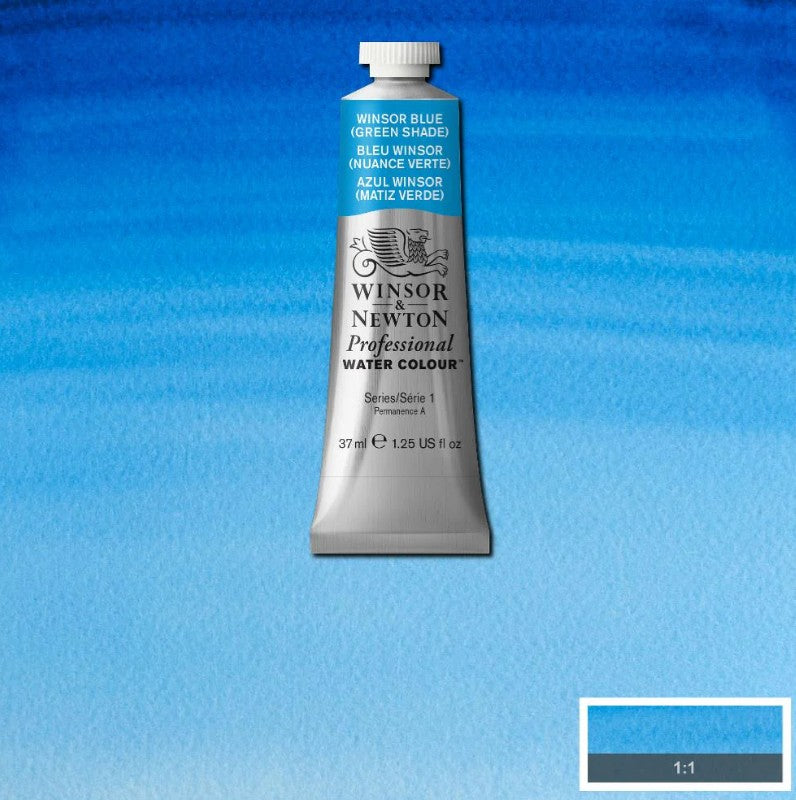 Winsor & Newton Artists' W/C 37ml Winsor Blue (Green Shade)