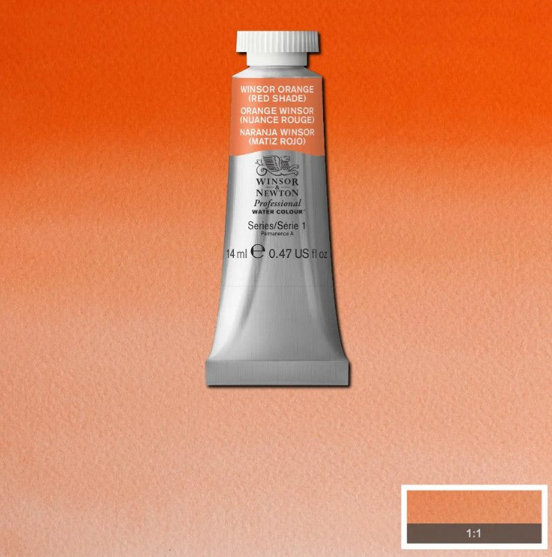 Winsor & Newton Artists' Watercolour 14ml Winsor Orange (Red Shade)