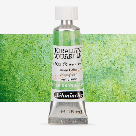 Schmincke Horadam Watercolour Supergranulating 15ml 933 Shire Green