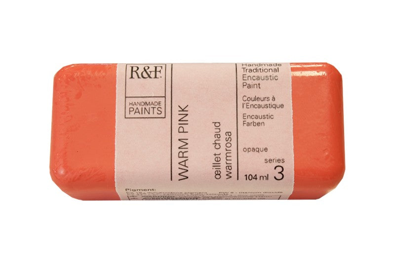 R&F Encaustic Wax Paint 104ml Warm Pink