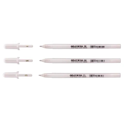 Sakura Gelly Roll 3pc Set White