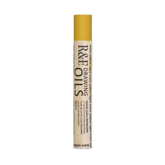 R&F Drawing Oils 12ml Mars Yellow Light