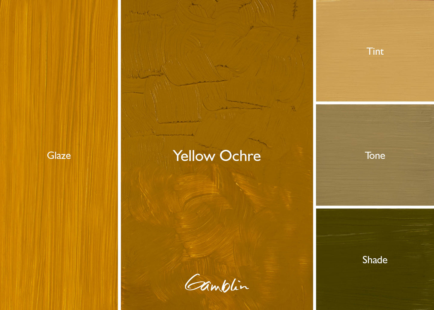Gamblin 1980 Oil Colour 37ml Series 1 Yellow Ochre