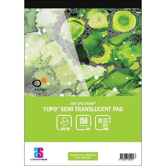 Art Spectrum Yupo Semi Translucent Pad 150gsm A3