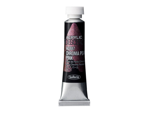 Holbein Acrylic Color Iridescence 5ml Chroma Pearl Pink AC887