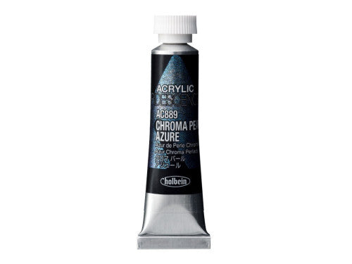 Holbein Acrylic Color Iridescence 5ml Chroma Pearl Azure AC889
