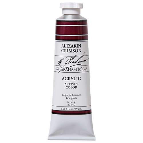 M Graham Acrylic 59ml Alizarin Crimson (Online Only)