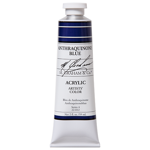 M Graham Acrylic 59ml Anthraquinone Blue (Online Only)
