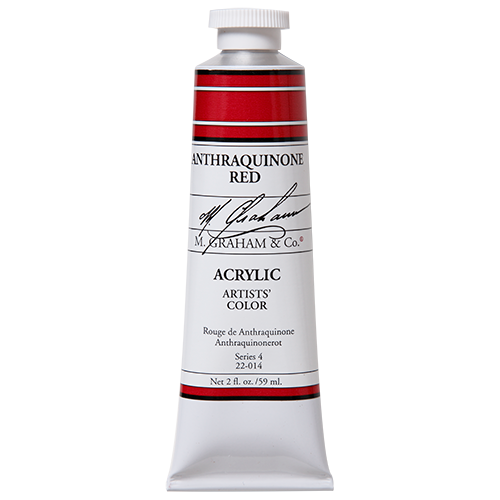 M Graham Acrylic 59ml Anthraquinone Red (Online Only)