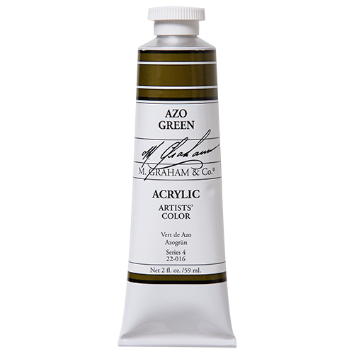 M Graham Acrylic 59ml Azo Green (Online Only)