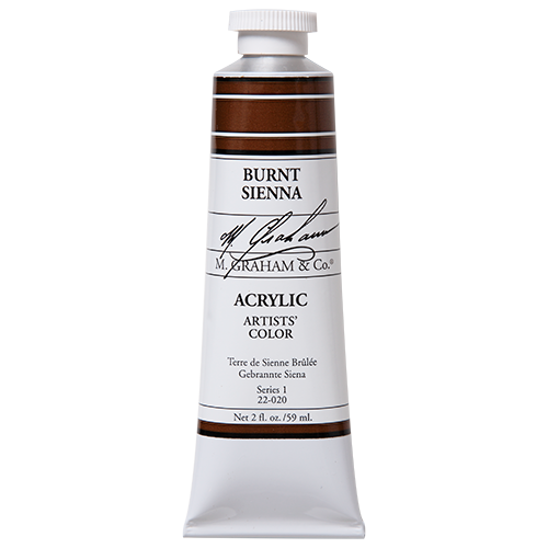 M Graham Acrylic 59ml Burnt Sienna (Online Only)